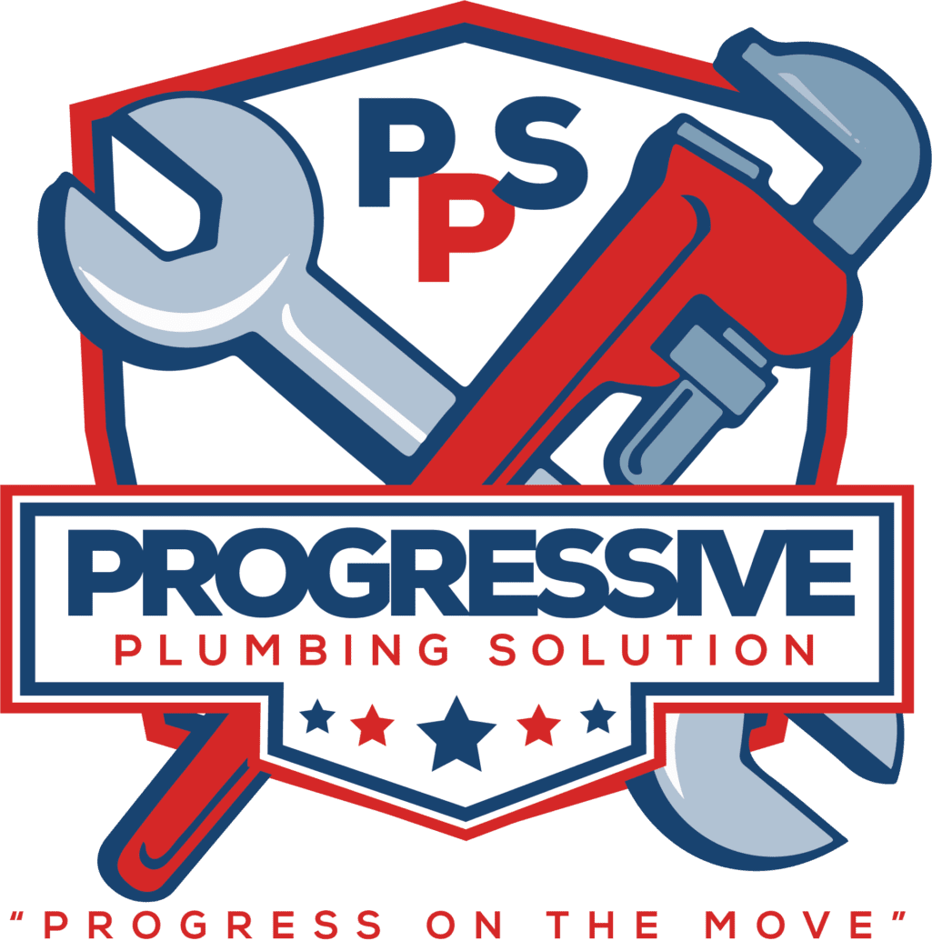 A logo for progressive plumbing solution